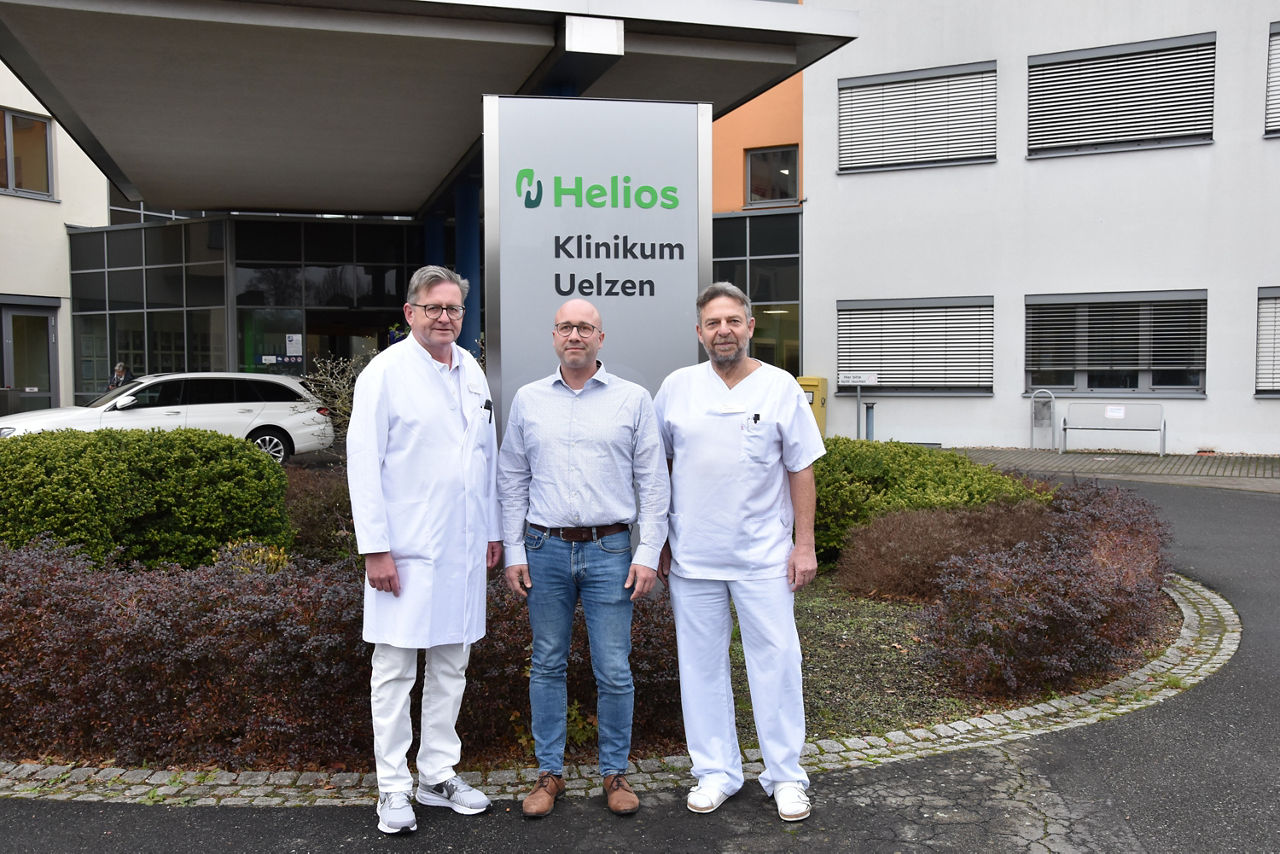 Dr. Marius Passon ist neuer Chefarzt der Gefäßchirurgie am Helios Klinikum Uelzen