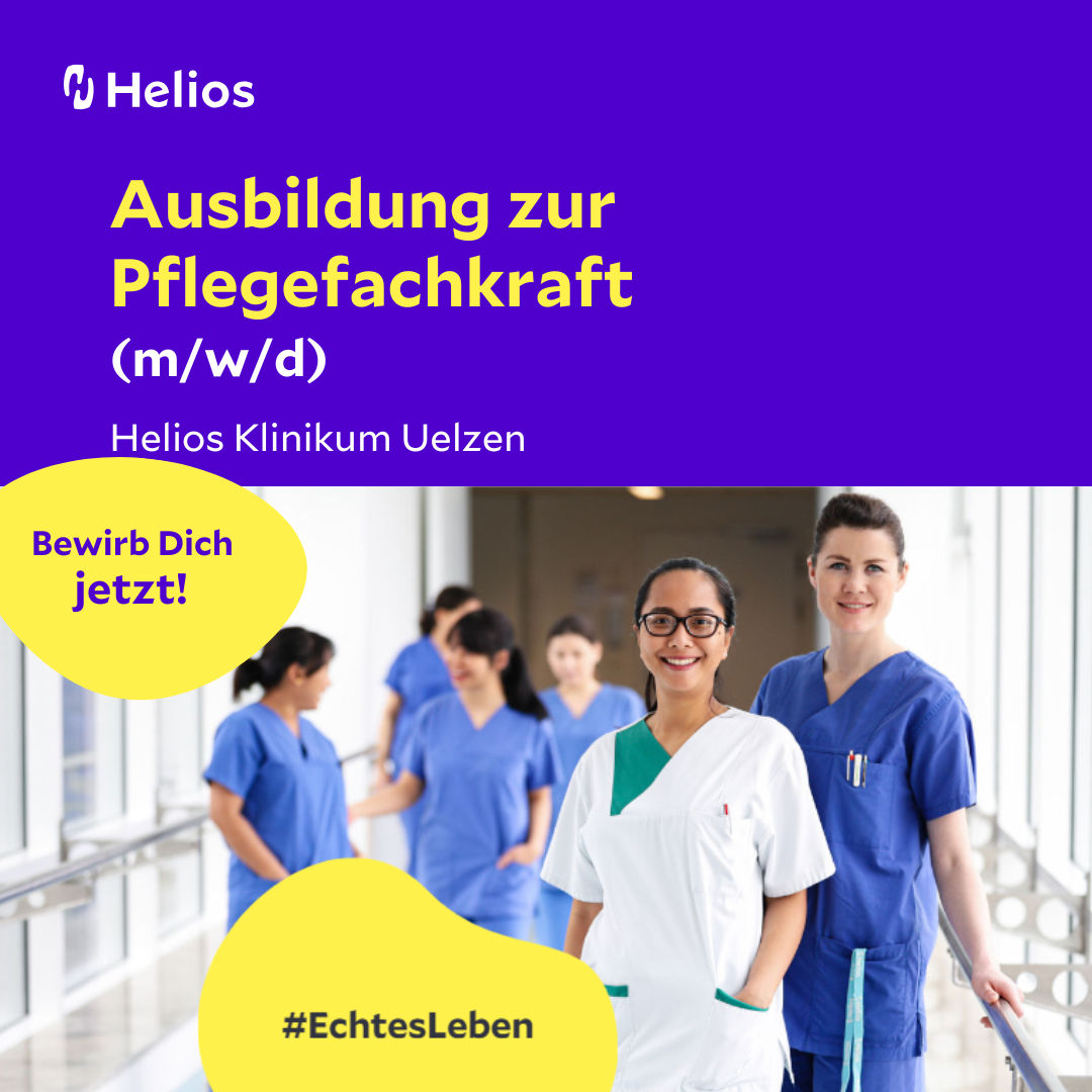 Ausbildung zur Pflegefachkraft: Noch wenige Plätze frei!