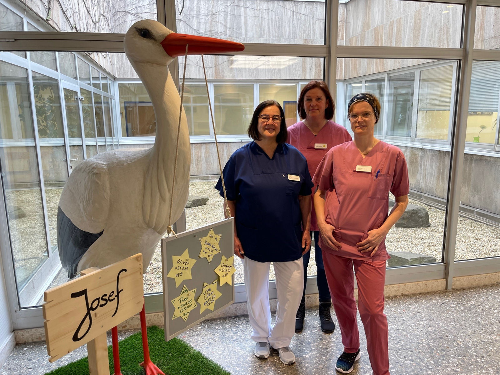 Geburtsstorch der Helios Klinik Wipperfürth hat einen Namen