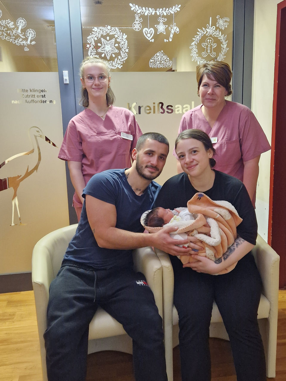 Luisa ist das Silvesterbaby der Helios Klinik Wipperfürth