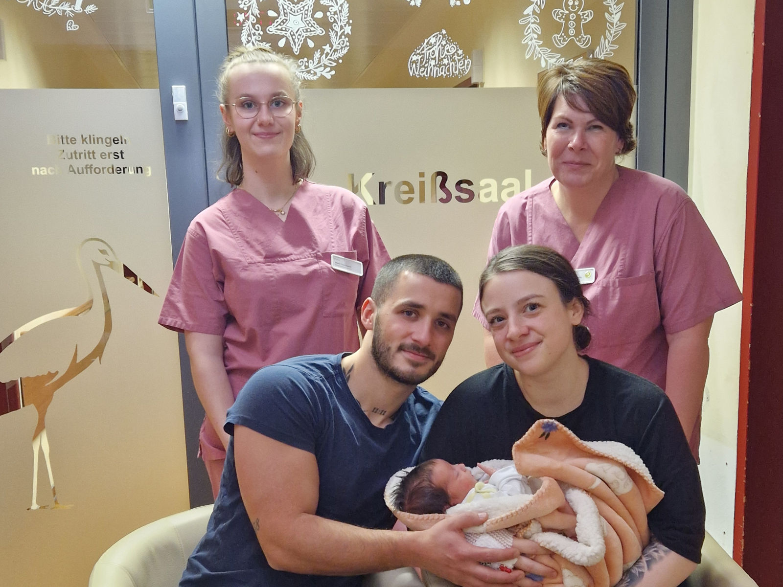 Luisa ist das Silvesterbaby der Helios Klinik Wipperfürth