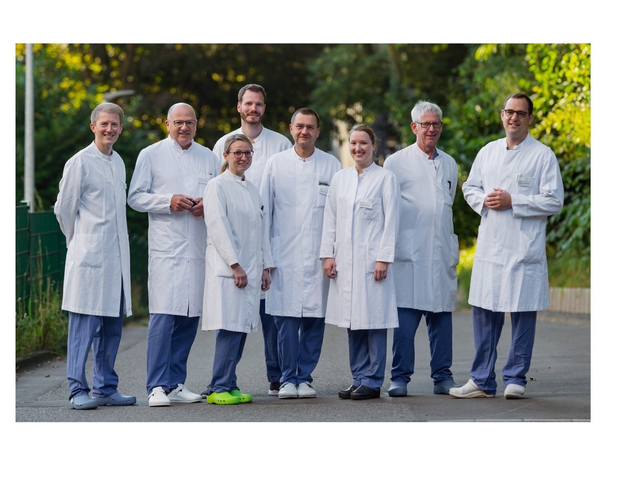 Das Ärztliche Team der Urologie und Kinderurologie sowie des Prostatazentrums