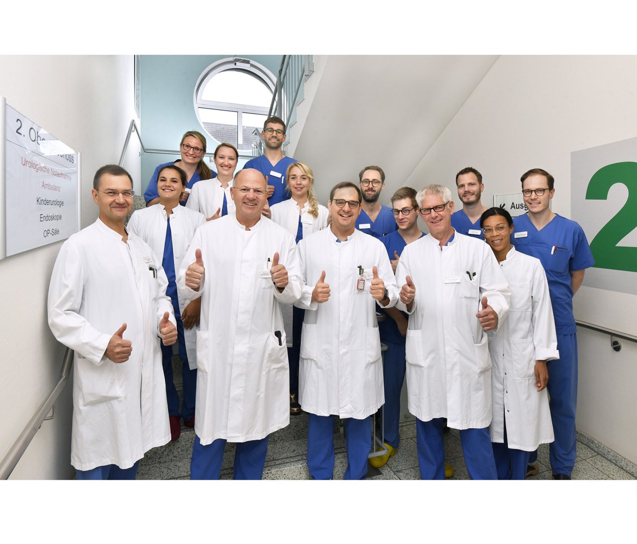 Das Ärztliche Team der Urologie und Kinderurologie sowie des Prostatazentrums.