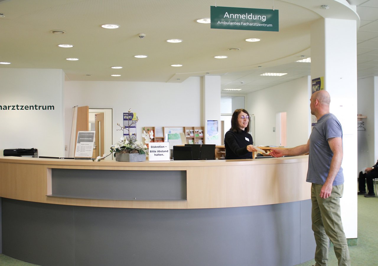 MVZ Meiningen Empfang