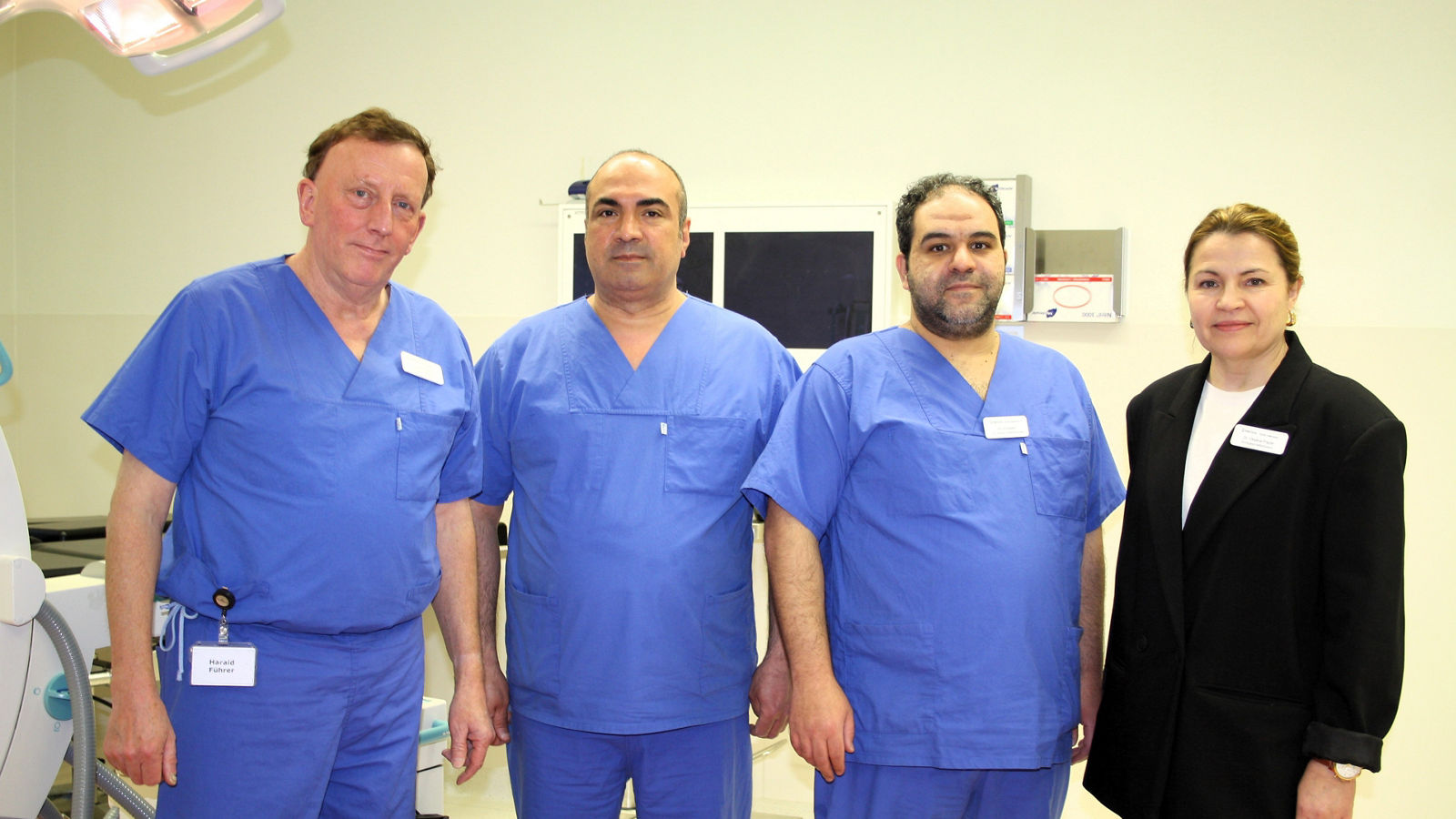 Team Gefäßchirurgie der Helios Klinik Attendorn