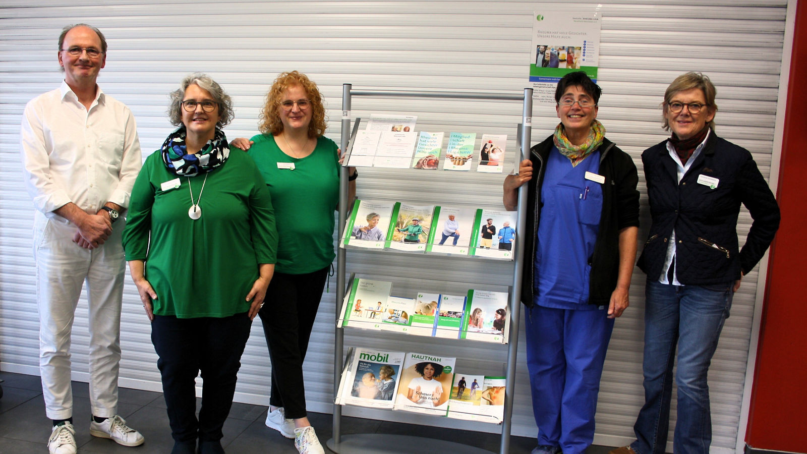 Vorstellung des Infopoints der Rheumaliga