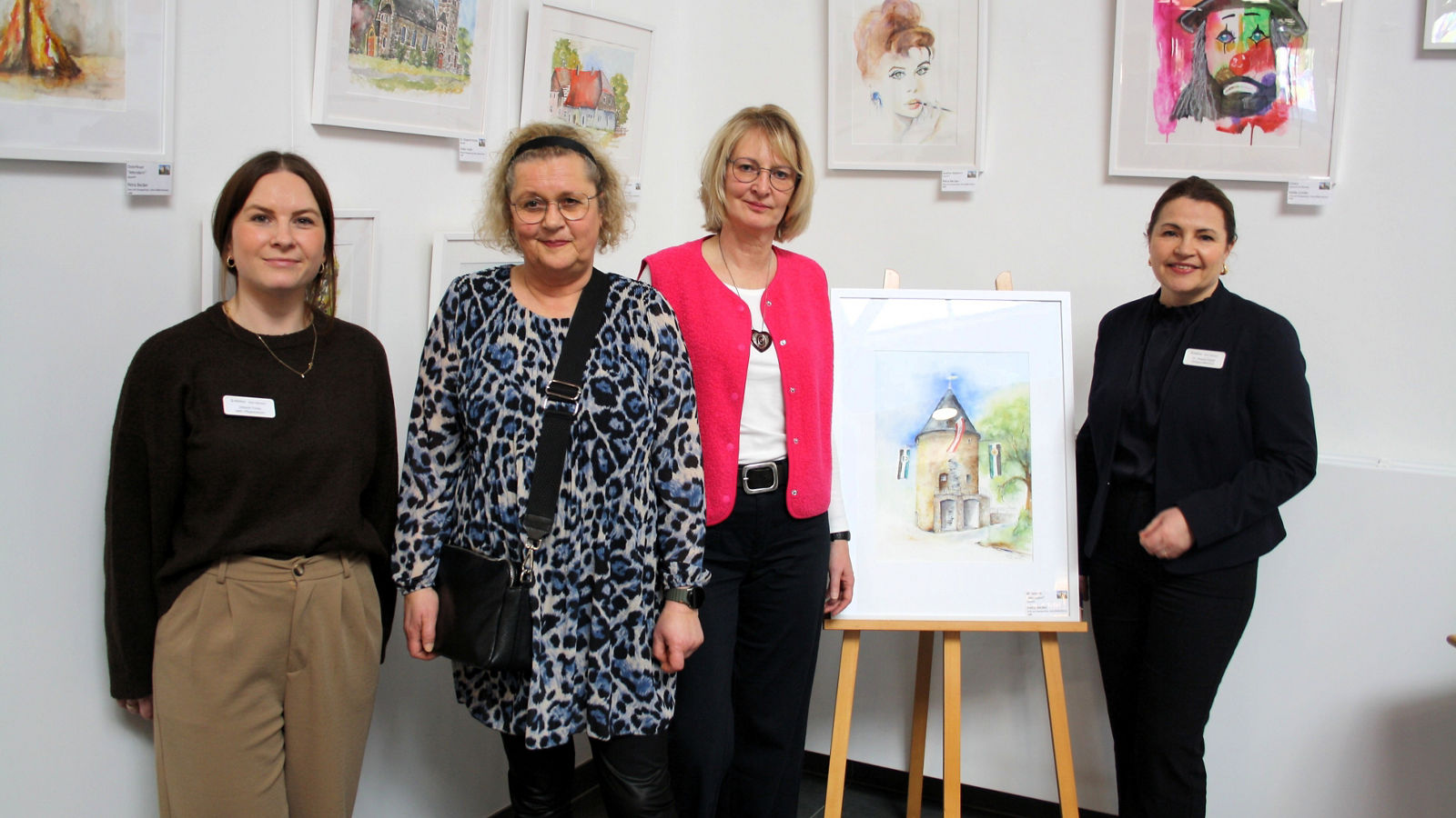 Eröffnung der Aquarellschau
