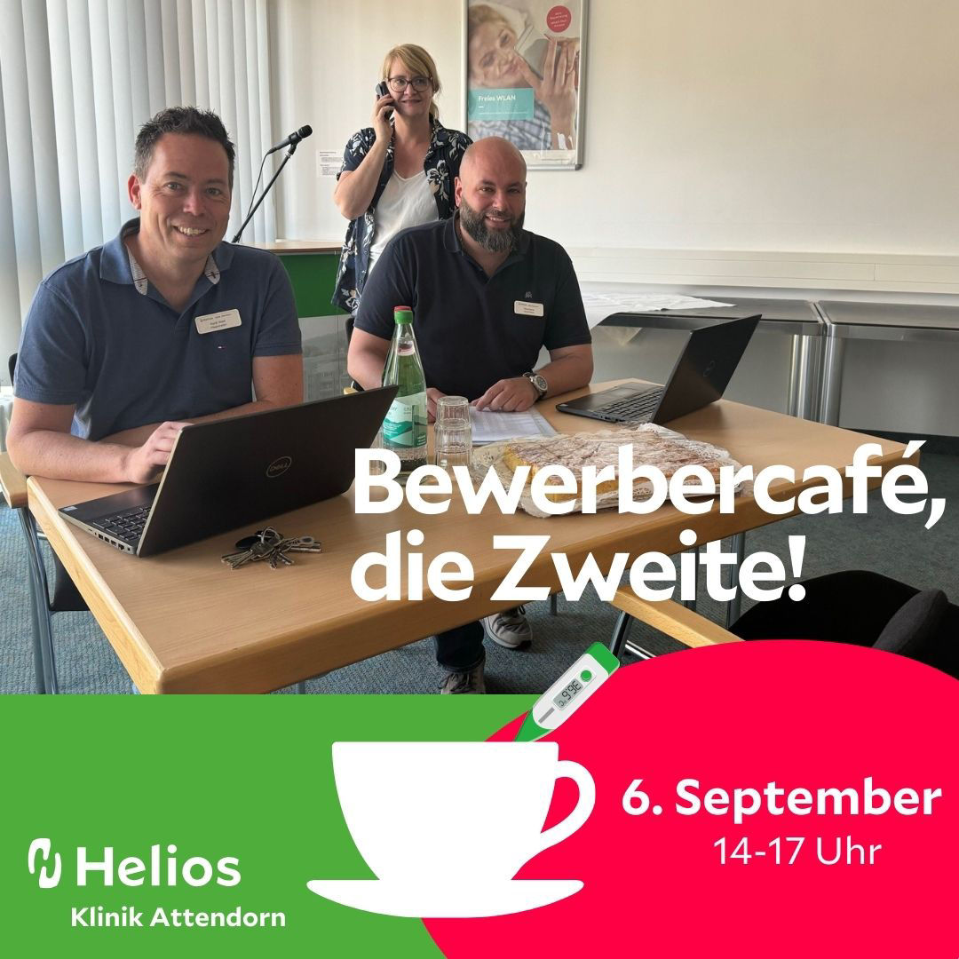 Bewerbercafé, die Zweite