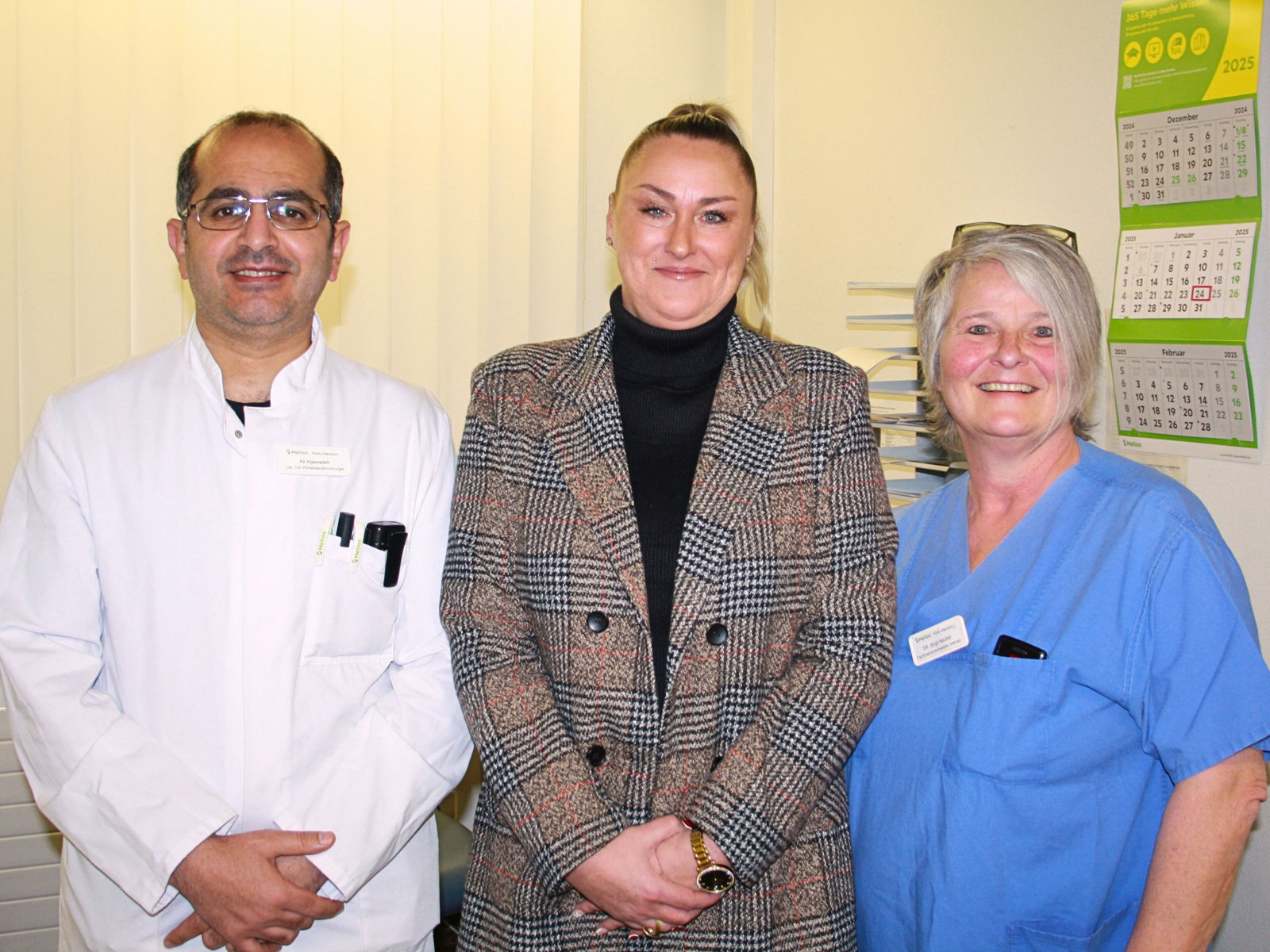 Vom Hals in die Hand