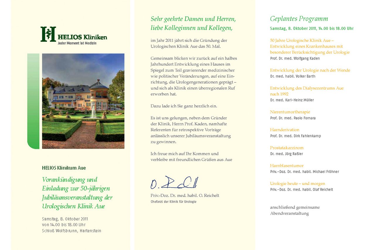 urologische Tischgespräche im Helios Klinikum Aue