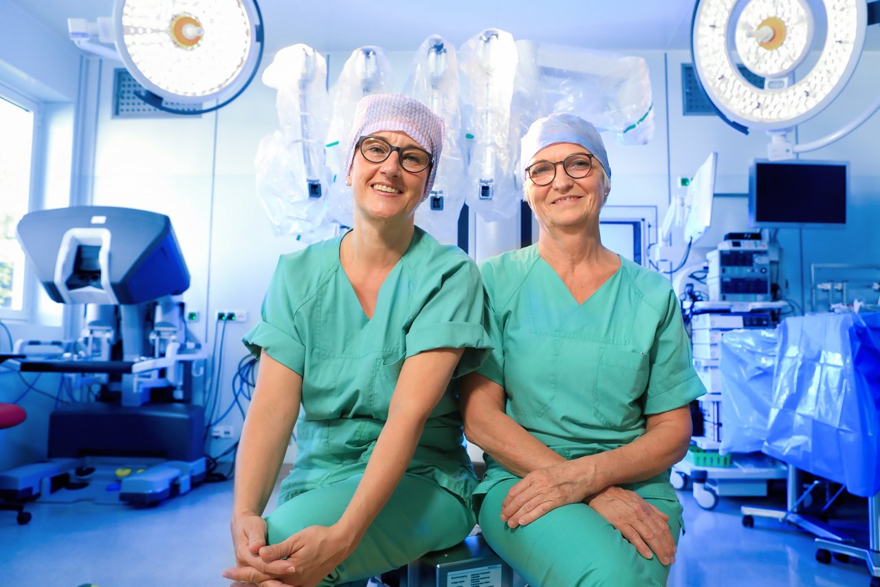 OP Schwestern im DaVinci-Zentrum Aue