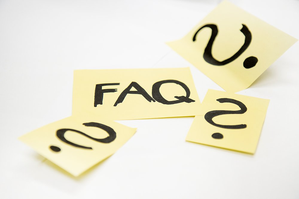 Zusammenstellung von Informationen zu besonders häufig gestellten Fragen