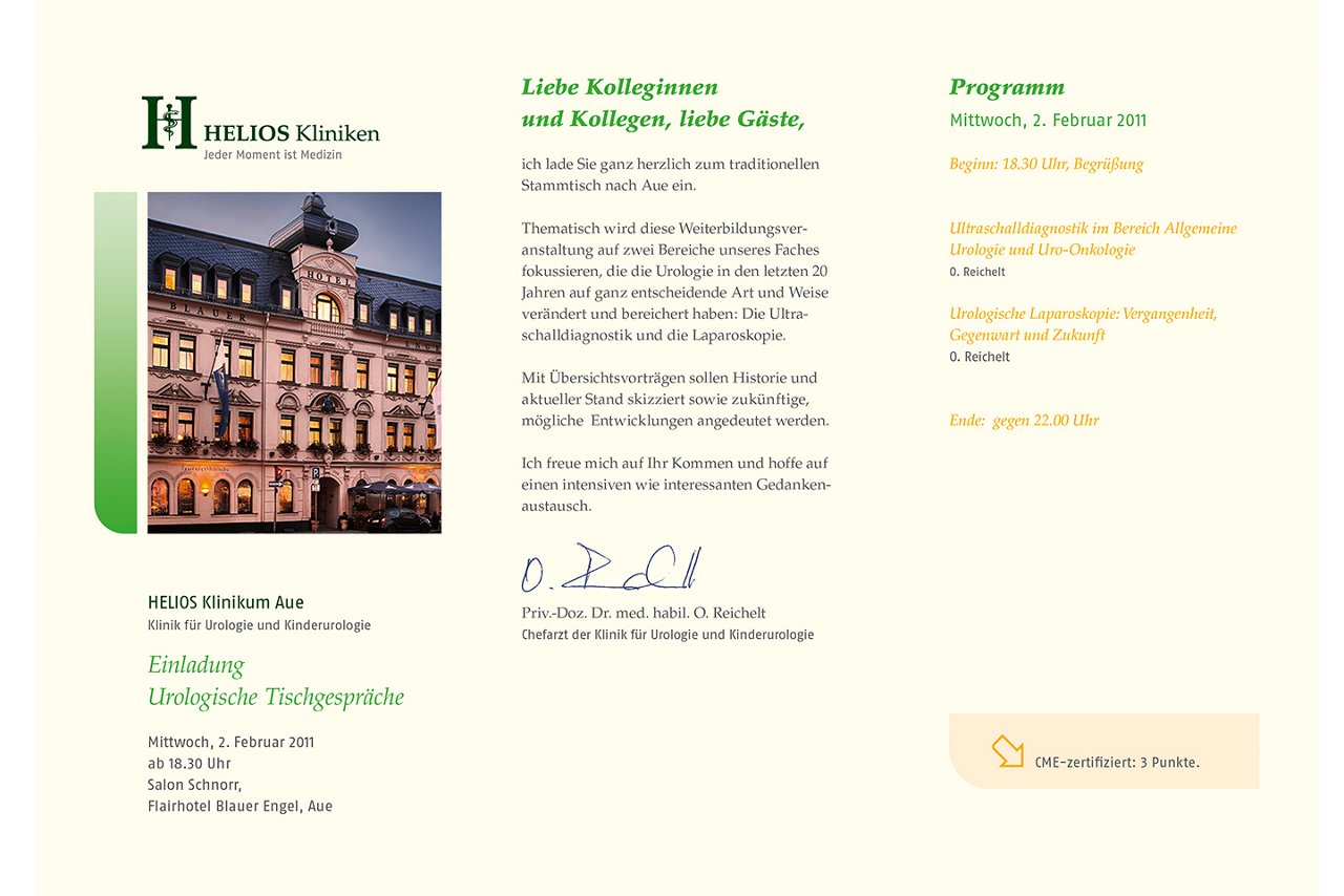 urologische Tischgespräche im Helios Klinikum Aue