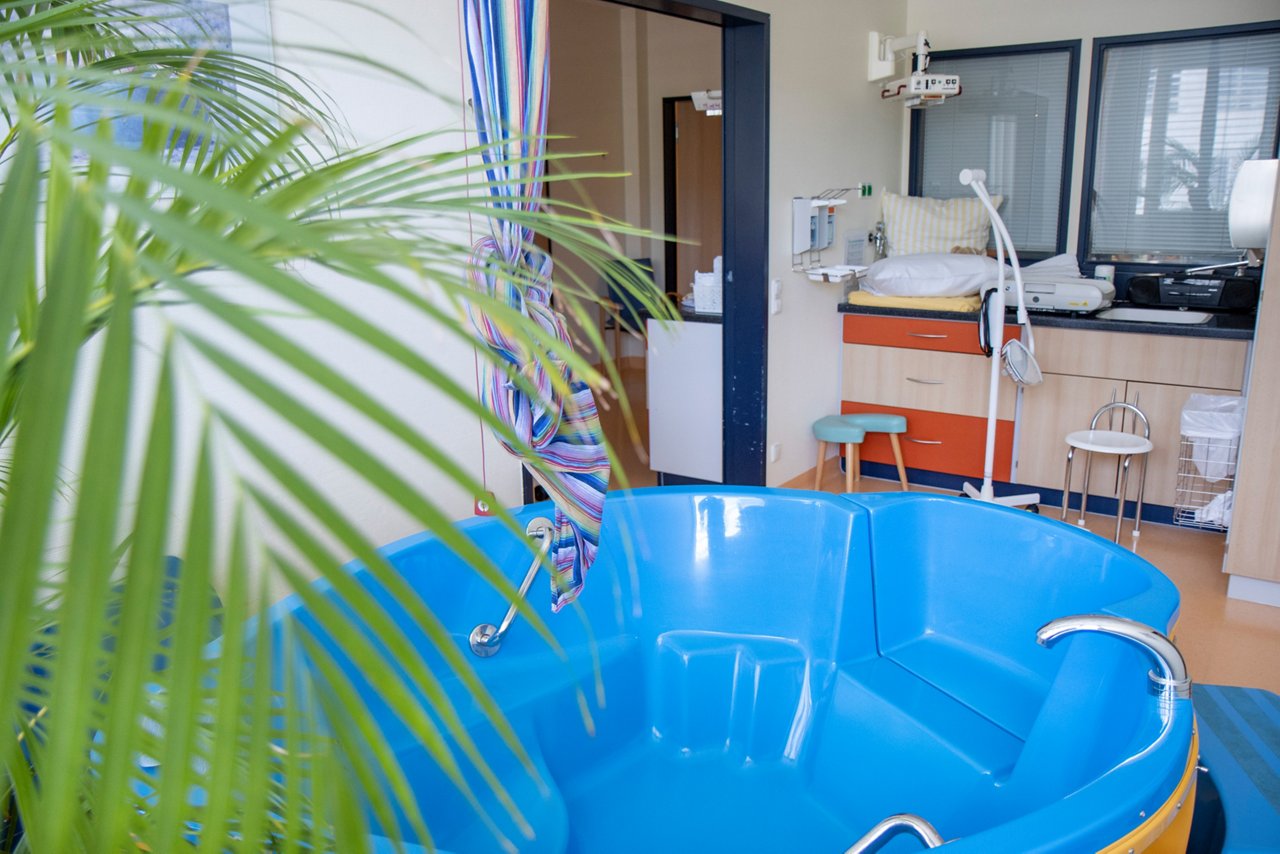 Kreissaal Wassergeburt