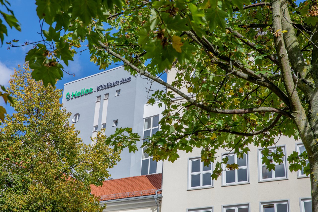 Außenansicht Helios Klinikum Aue