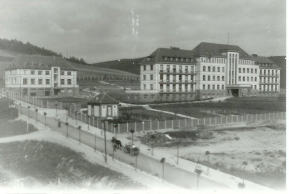Historische Aufnahme der Klinik