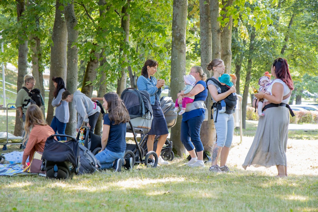 Stillcafé als Picknick