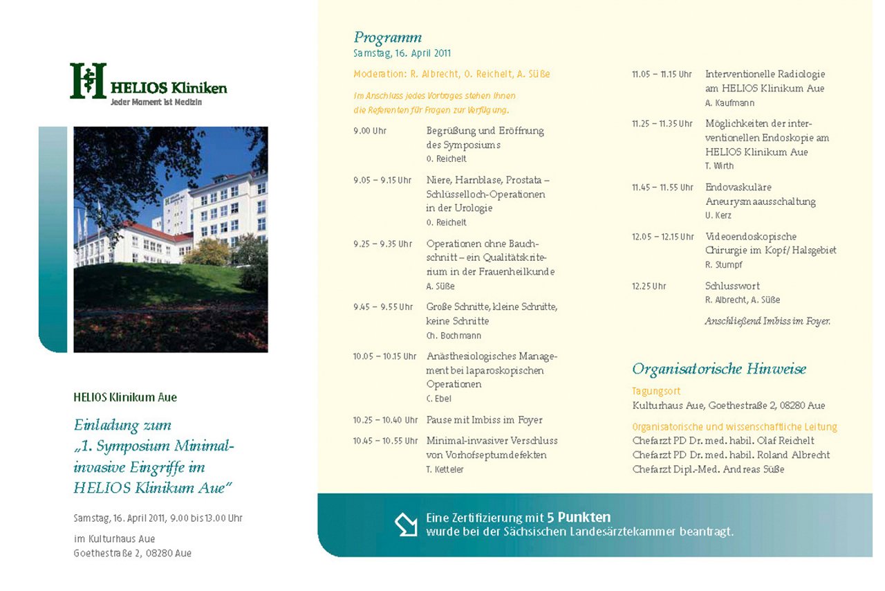 urologische Tischgespräche im Helios Klinikum Aue