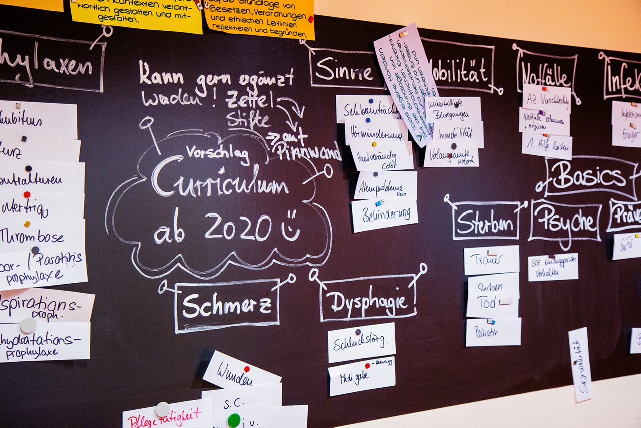 Board im Bildungszentrum Aue