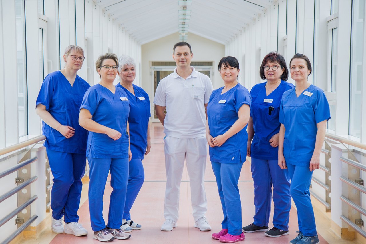 Das Team der Hygiene aus dem Helios Klinikum Aue