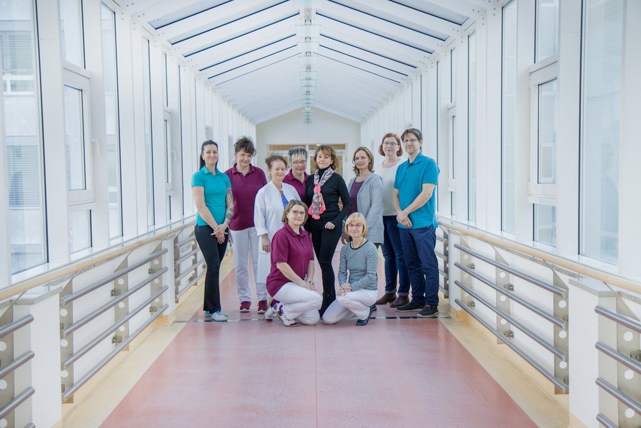 Team des Sozialpädiatrischem Zentrum Helios Klinikum Aue