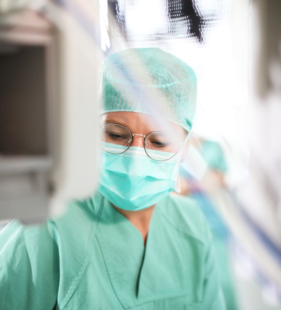 Anästhesistin im OP 