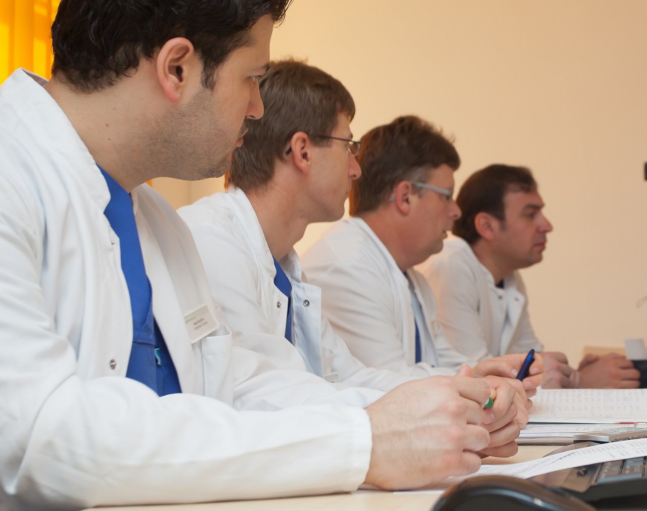 Team bei der Besprechung