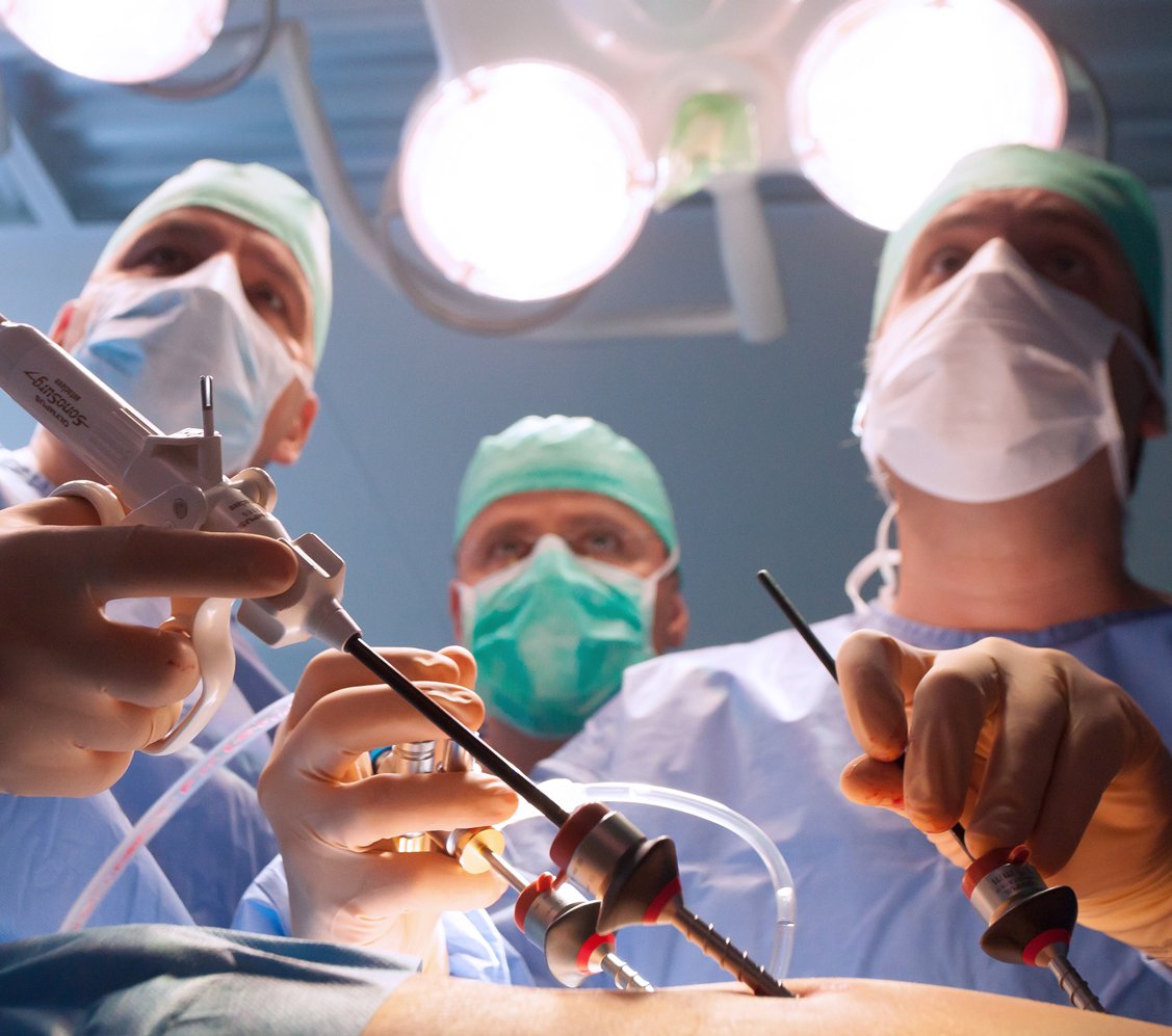Operation in der Klinik für Urologie