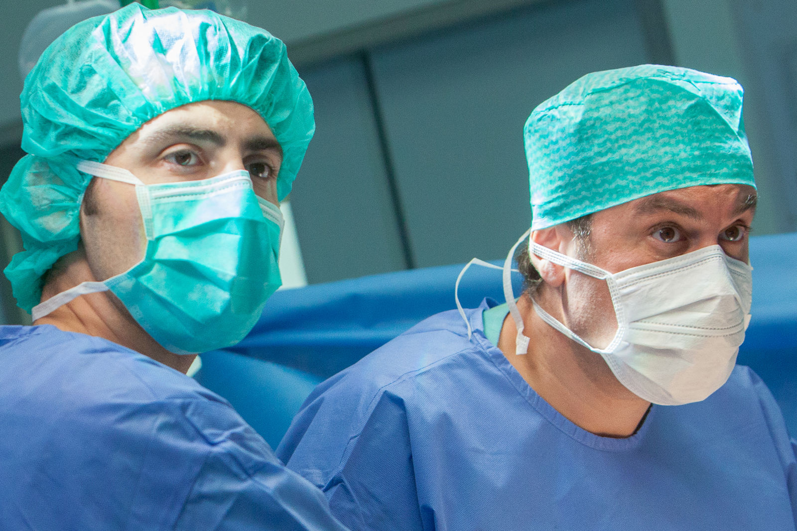 Team bei einer urologischen Operation
