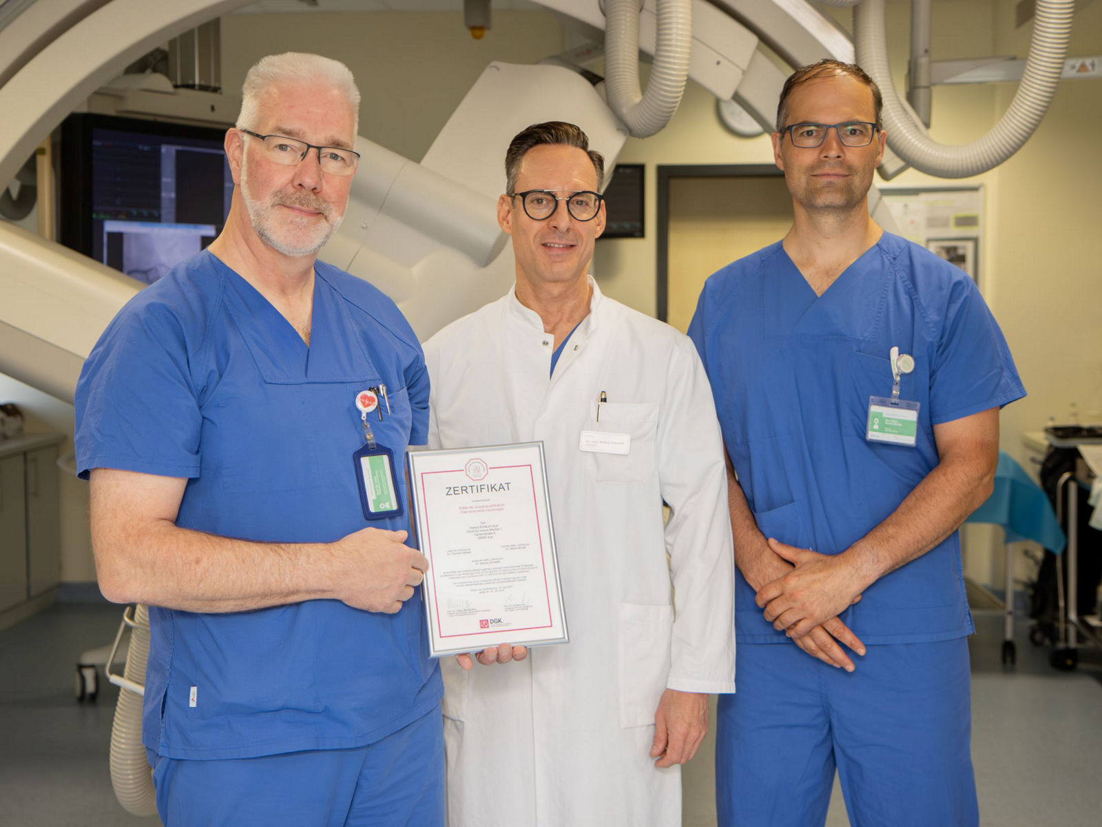 Erfolgreiche Zertifizierung der Klinik für Kardiologie am Helios Klinikum Aue