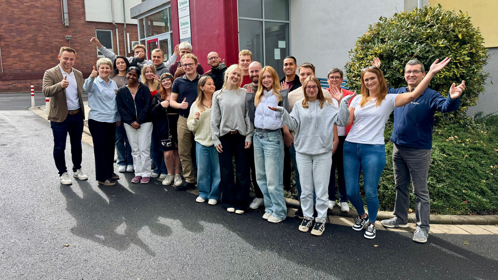 20 neue Auszubildende starteten ihre Pflegeausbildung 