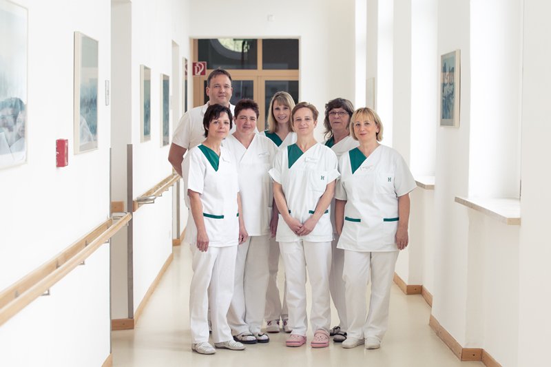 Das Team der Station 4 in der Helios Klinik Bleicherode