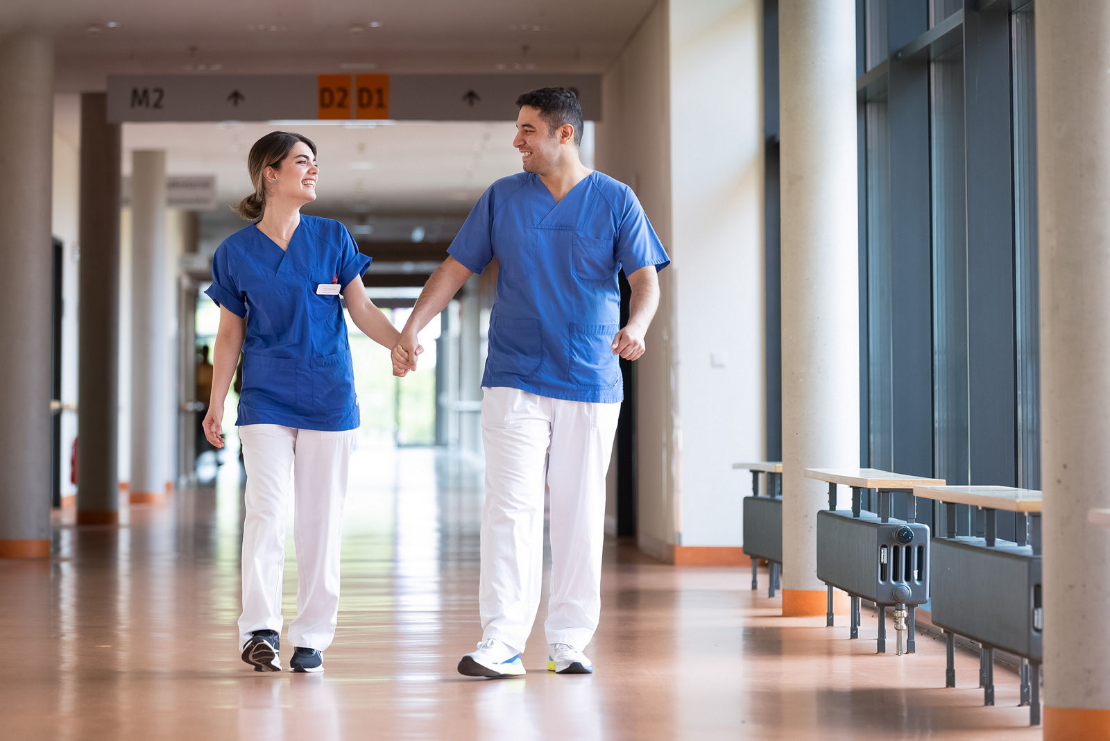 Amir und Sahar, ITS Helios Klinikum Berlin-Buch