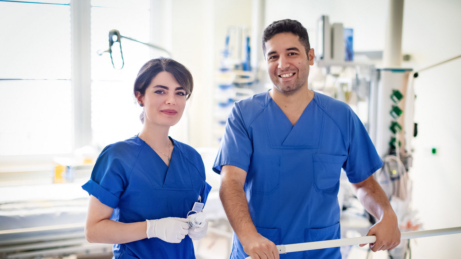 Amir und Sahar, ITS Helios Klinikum Berlin-Buch