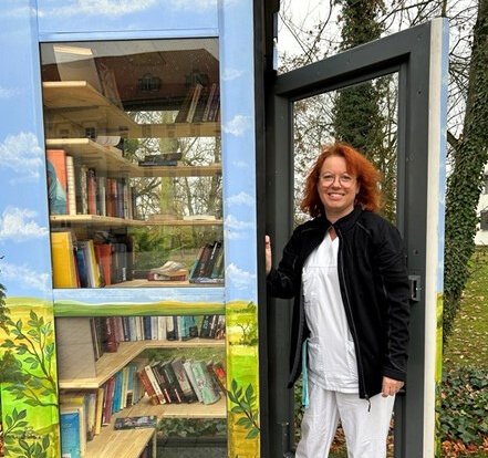 Bücher tauschen in der Klinik