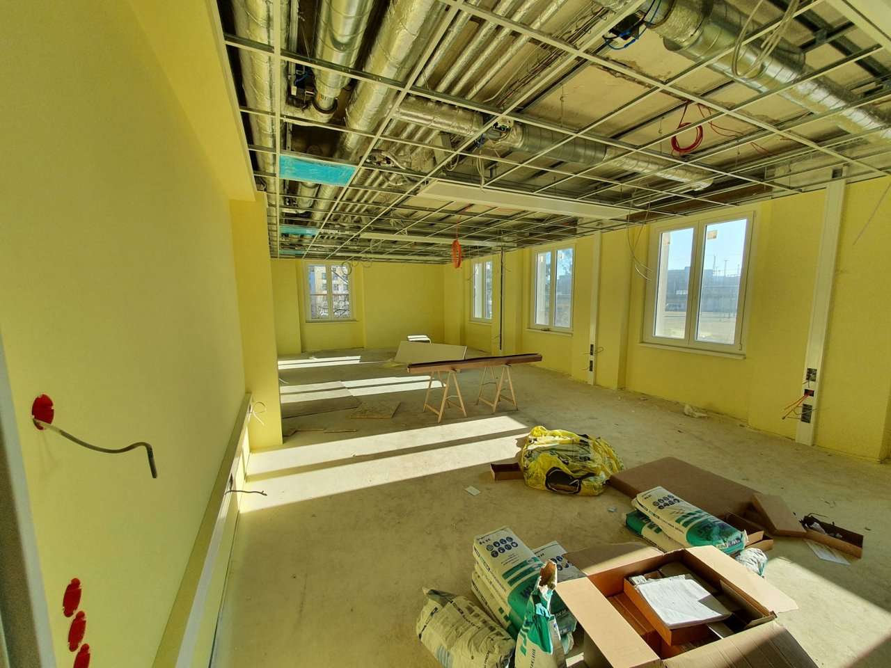 Baufortschritt Helios Bildungszentrum Dresden