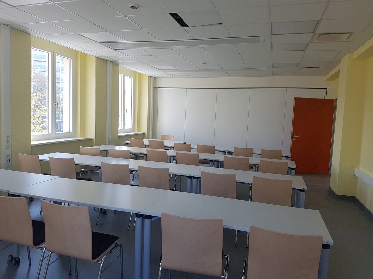 Schulungsraum Baufortschritt Helios Bildungszentrum Dresden