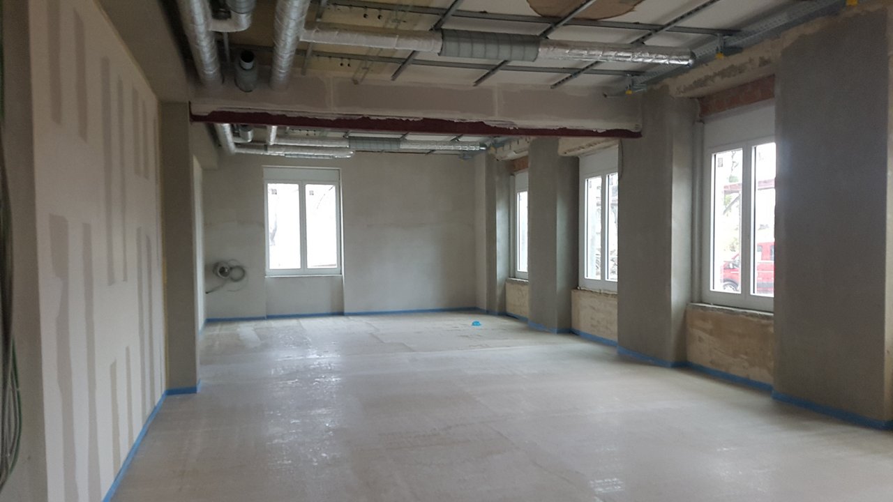 Schulungsraum Baufortschritt Helios Bildungszentrum Dresden