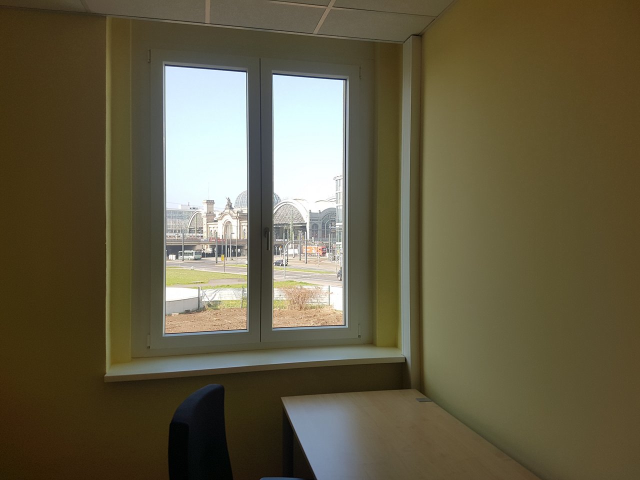 Sekretariat Baufortschritt Helios Bildungszentrum Dresden