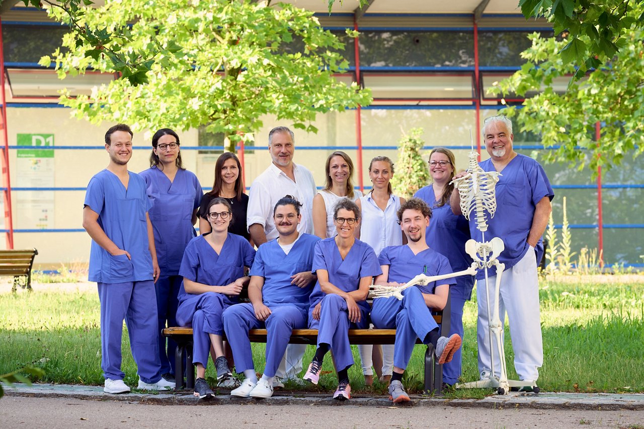 Das Team der Unfallchirurgie am Helios Amper-Klinikum Dachau