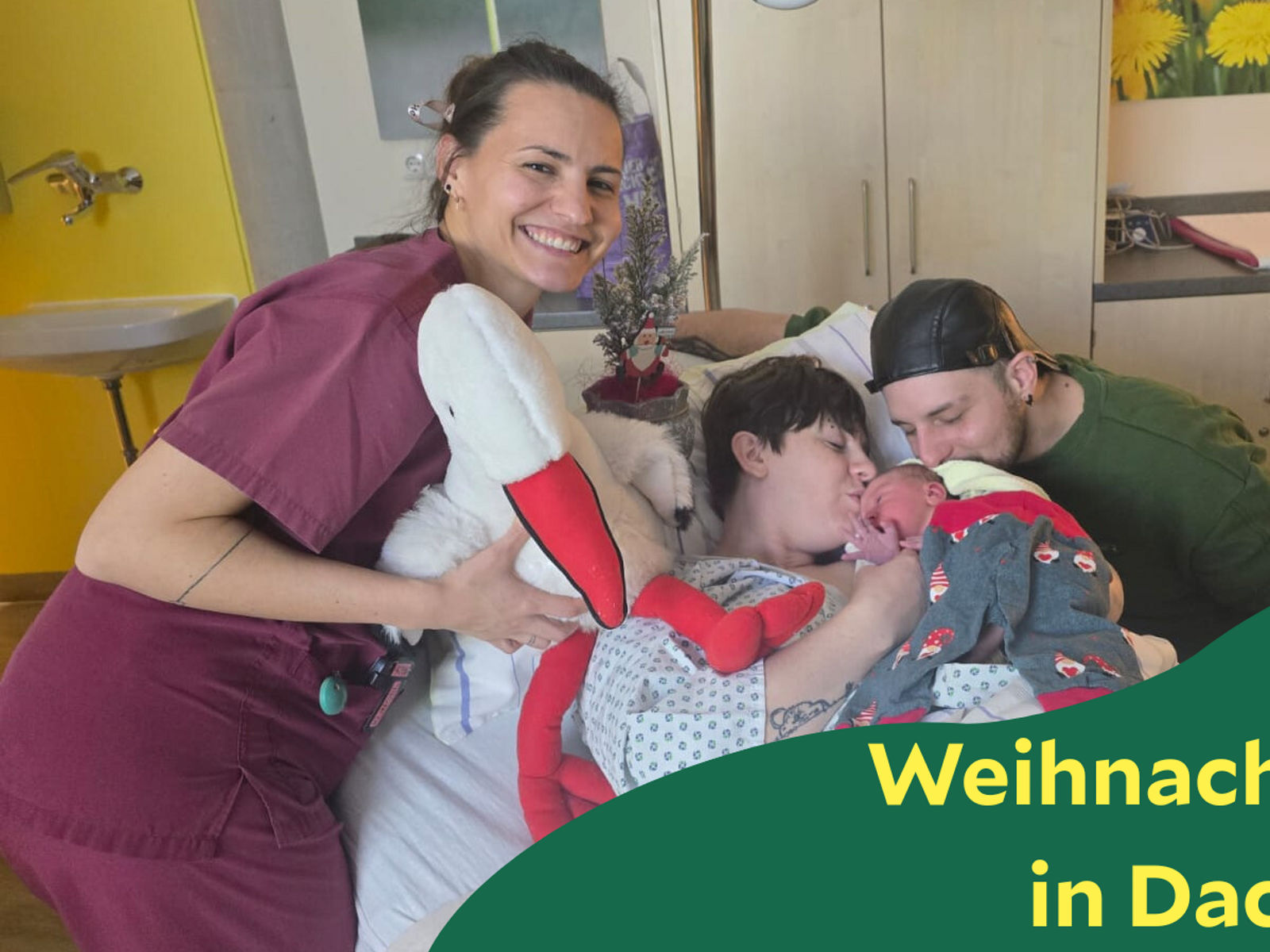 Ein besonderes Weihnachtsgeschenk: Weihnachtsbaby im Helios Amper-Klinikum Dachau geboren