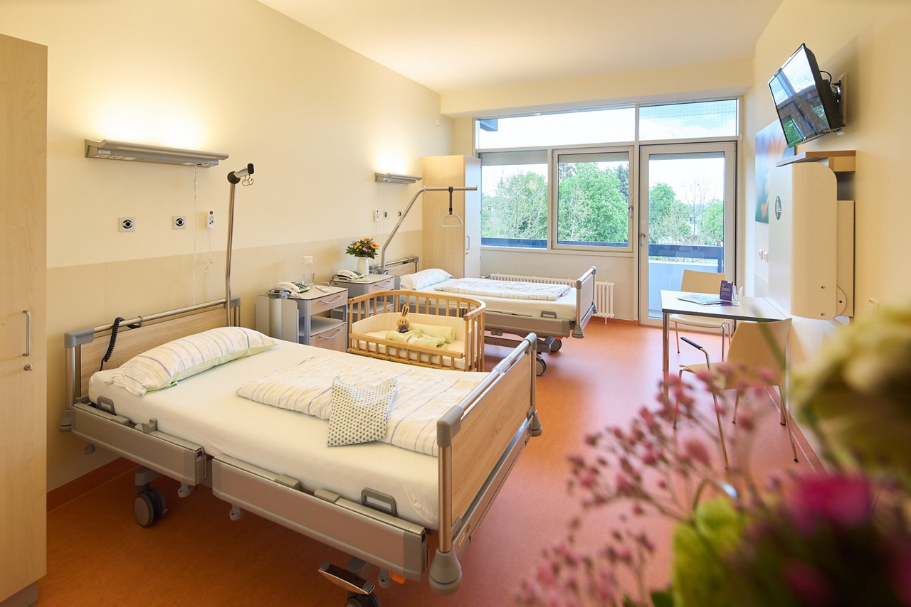 Patientenzimmer Geburtshilfe