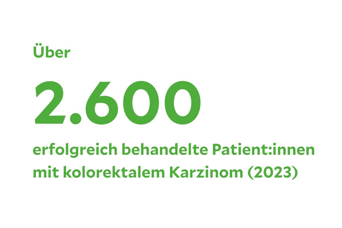 Infografik Zahlen Fakten Darmkrebs kolorektales Karzinom