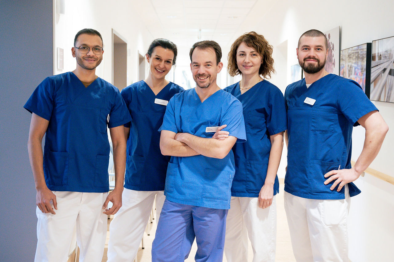 Neues Führungsteam der Medizinischen Klinik in der Helios Klinik Duisburg-Homberg