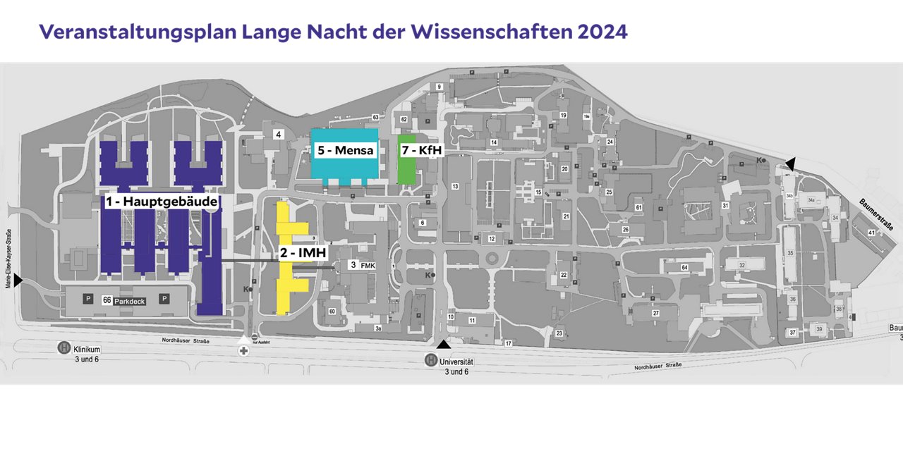 Lageplan Lange Nacht