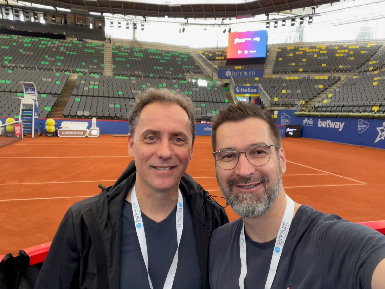 Einsatz Center Court: ENDO-Ärzte betreuen Tennisprofis