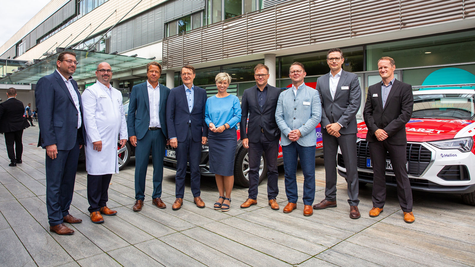 Bundesgesundheitsminister Karl Lauterbach besucht Helios Klinikum Erfurt