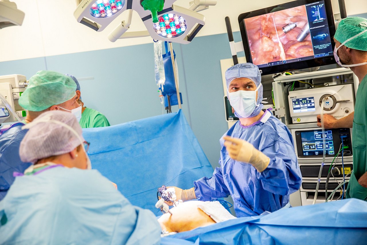 Erfurt , 280720 , Helios Klinikum Erfurt , DaVinci OP Saal 
Foto: Bild13/Helios Kliniken