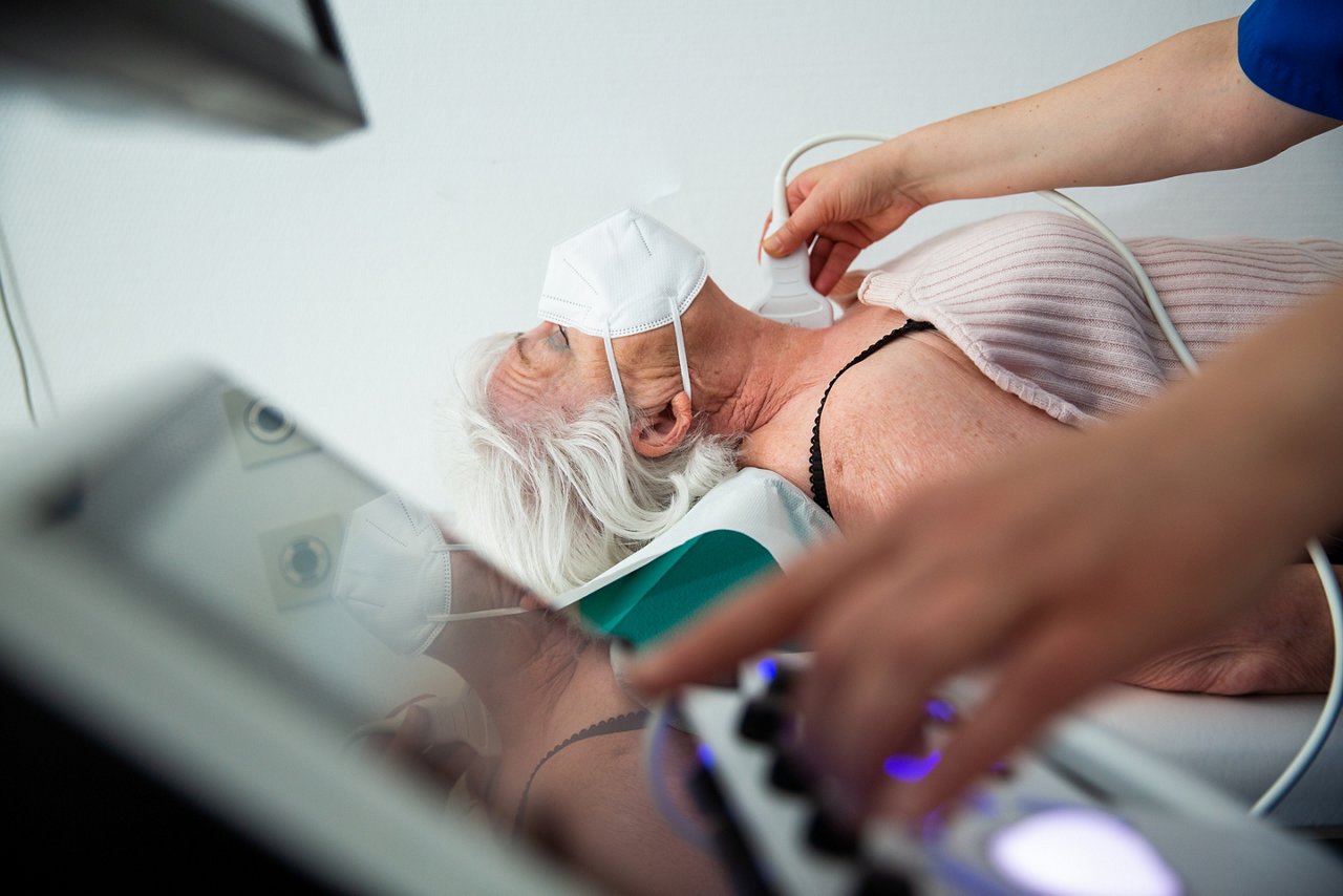 Erfurt , 260422 , Helios Klinikum Erfurt ,Nuklearmedizin 
Foto: Bild13/Helios Kliniken