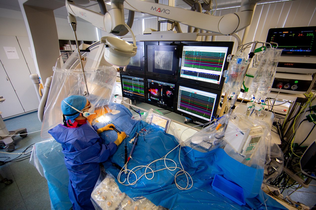 Erfurt , 140223 , Helios Klinikum Erfurt , Shooting Kliniken , Kardiologie Dr. Anja Schade , Herzkatheterlabor HKL
Foto: Bild13/Helios Kliniken